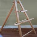 Chevalet de peintre en pin blanc